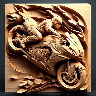 3D модель Suzuki GSX1300R Hayabusa (STL)